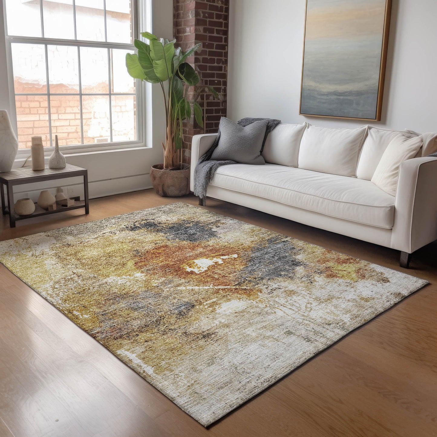 Machine Made Nouveau NV7 Taupe - Dalyn Rugs