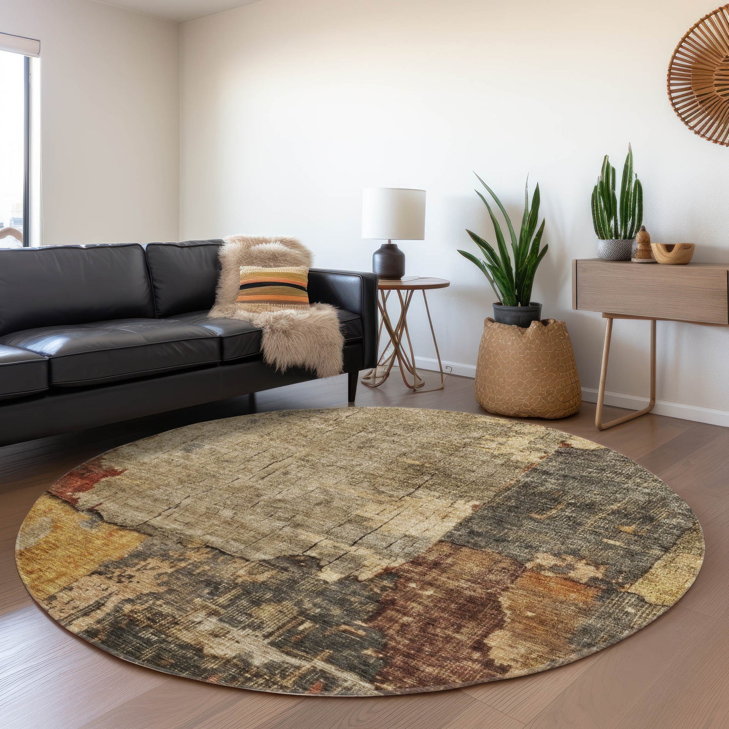 Machine Made Nouveau NV9 Khaki - Dalyn Rugs
