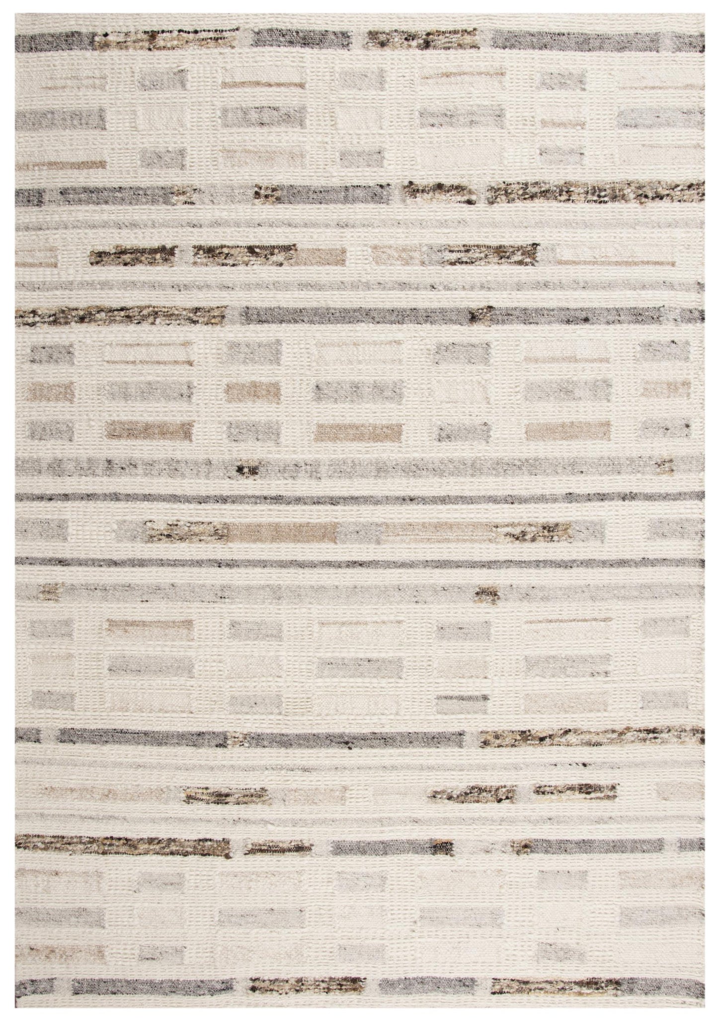 Nova NVA945 Silver/Ivory Hand Woven Rug - Rizzy