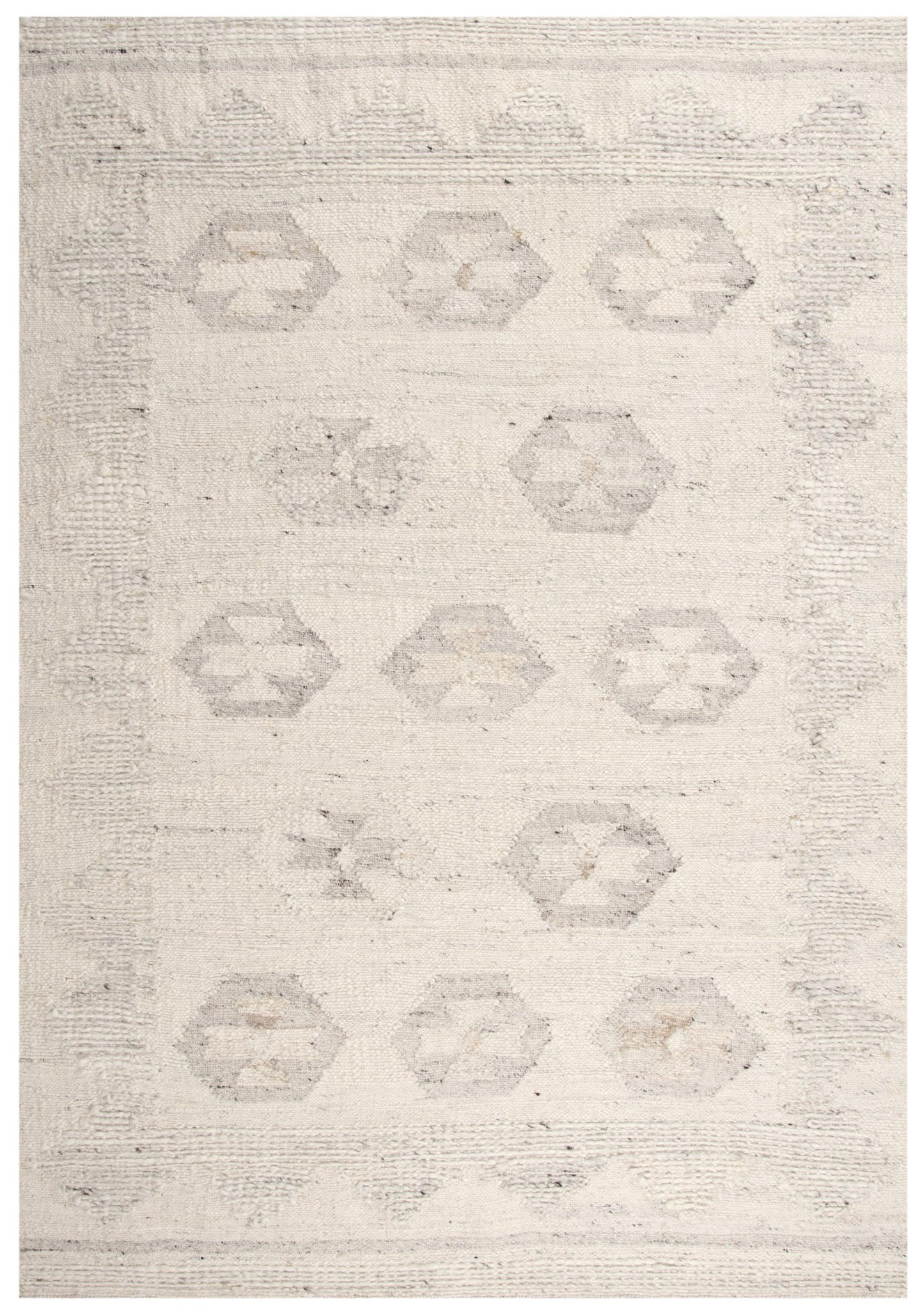 Nova NVA947 Ivory Hand-Woven Rug - Rizzy
