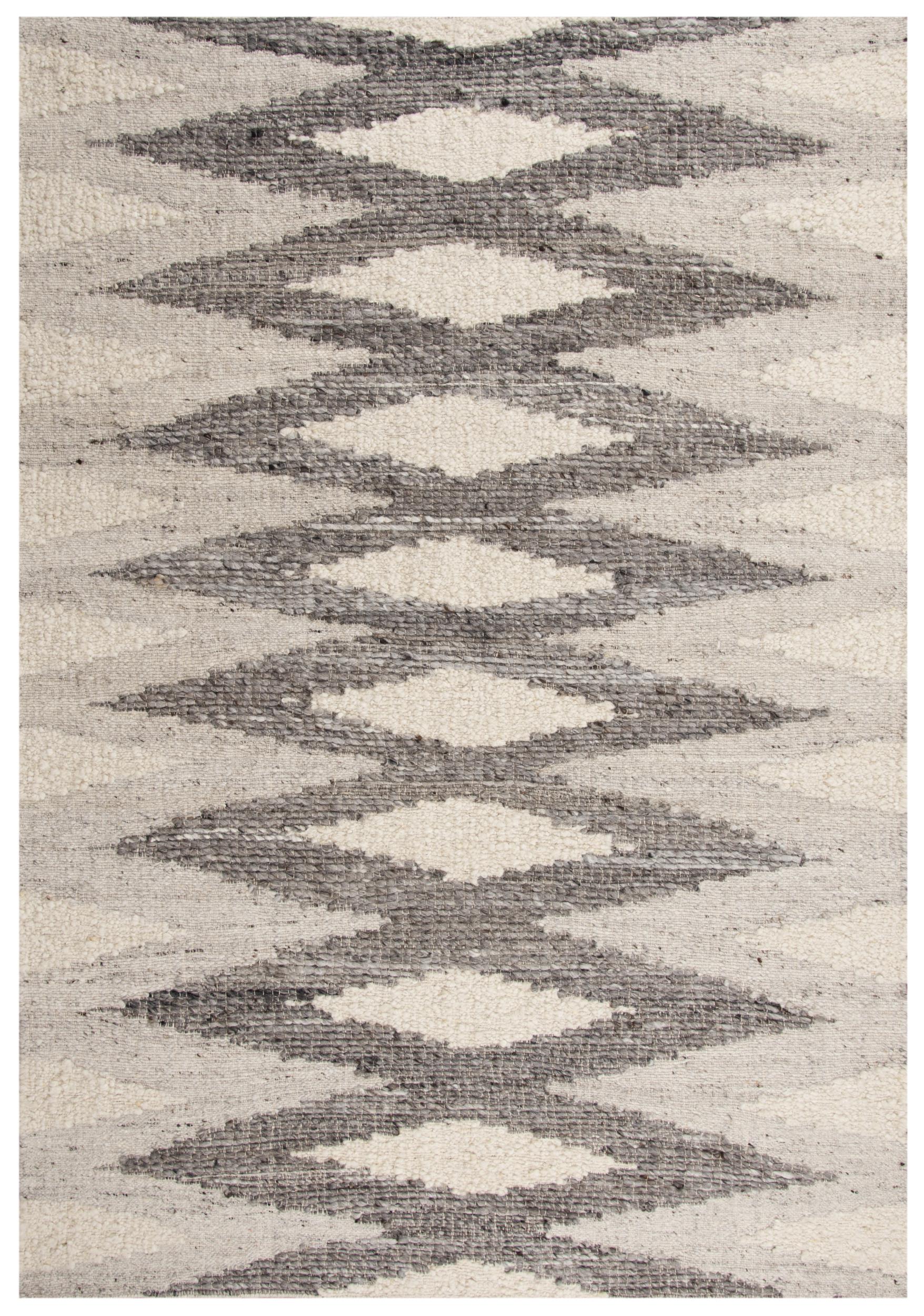Nova NVA949 Silver/Gray Hand Woven Rug - Rizzy – Rug Gallery Outlet