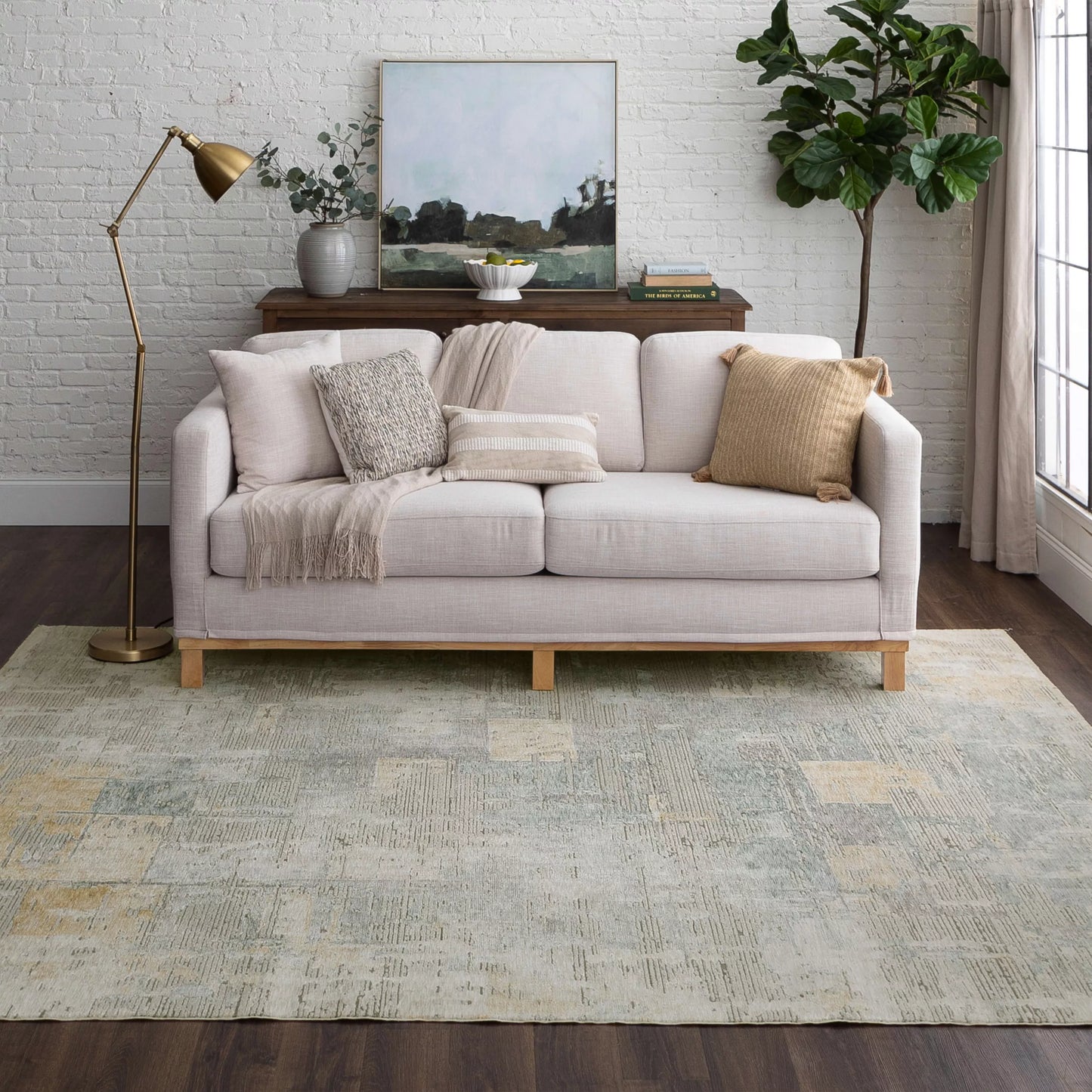 Nostalgic Blue Area Rug - Karastan
