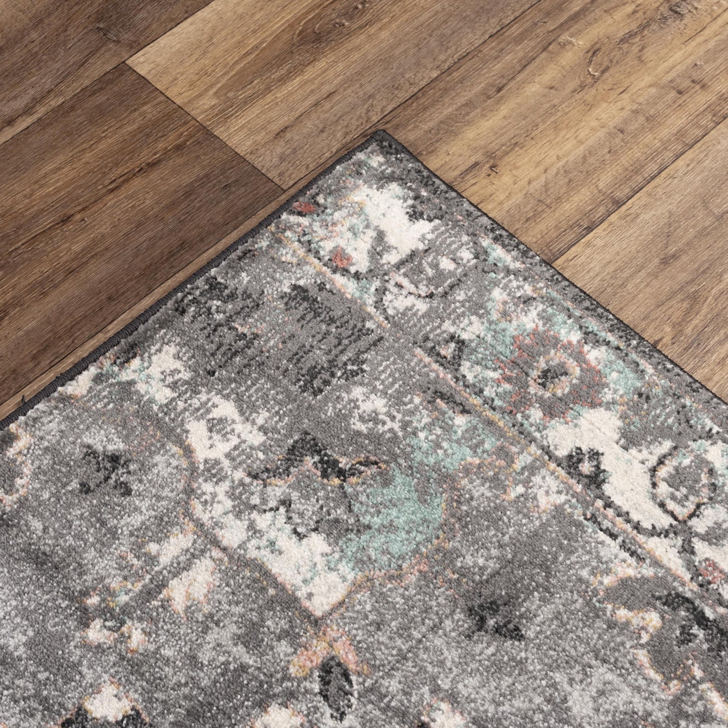 Odyssey ODY836 Charcoal Machine-Made Rug - Rizzy