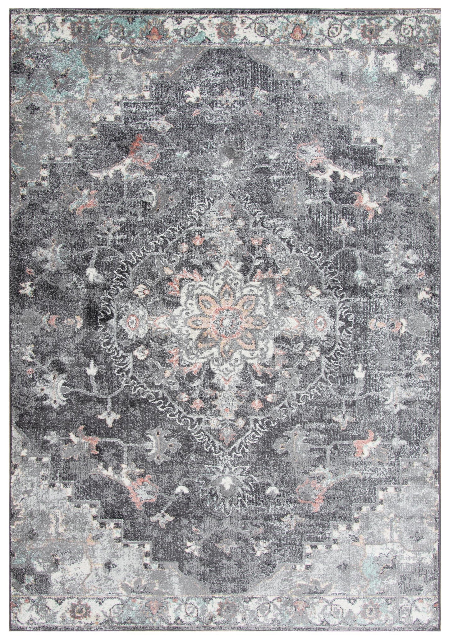 Odyssey ODY836 Charcoal Machine-Made Rug - Rizzy
