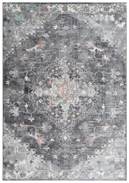 Odyssey ODY836 Charcoal Machine-Made Rug - Rizzy