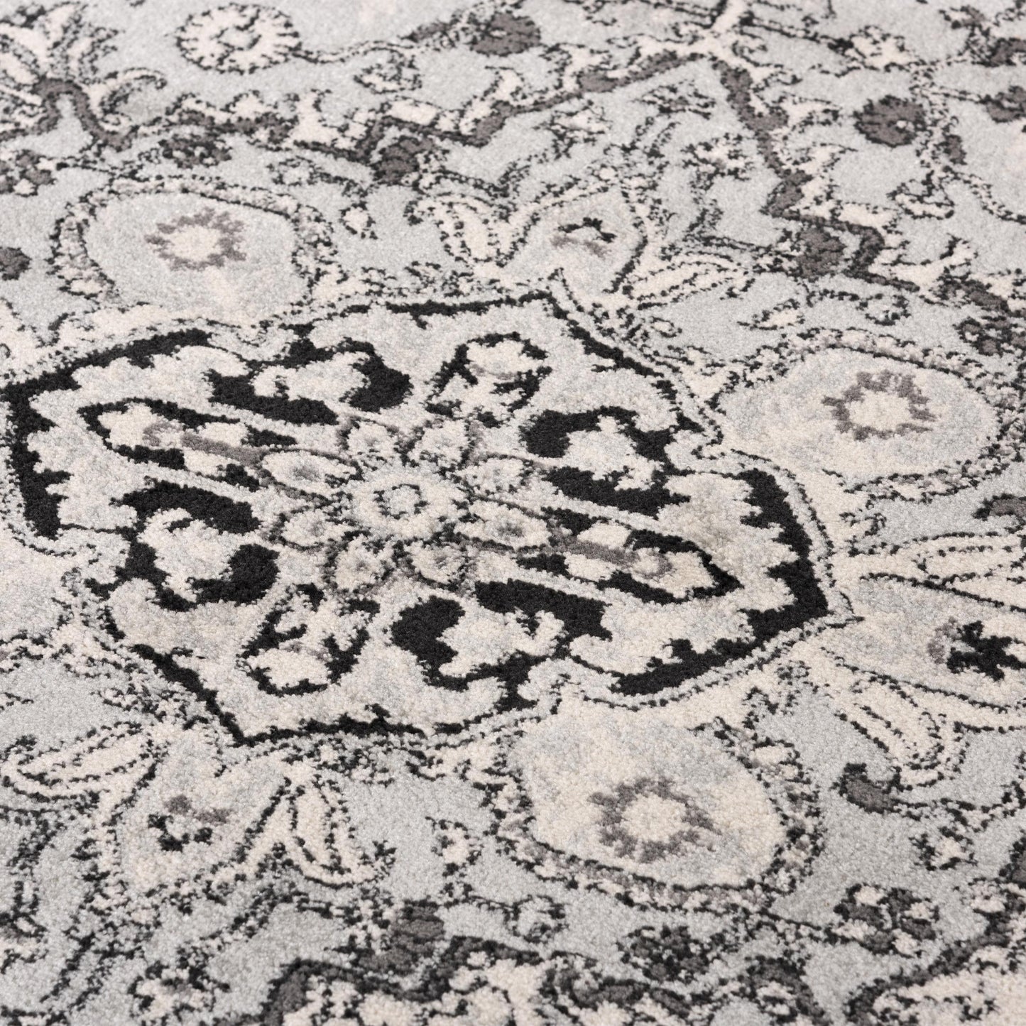 Odyssey ODY838 Light Gray Machine-Made Rug - Rizzy