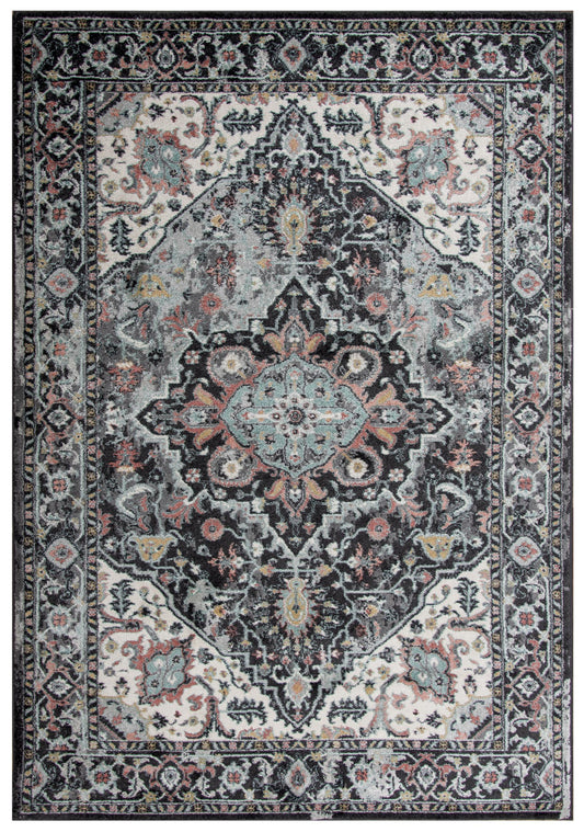 Odyssey ODY839 Charcoal Machine-Made Rug - Rizzy