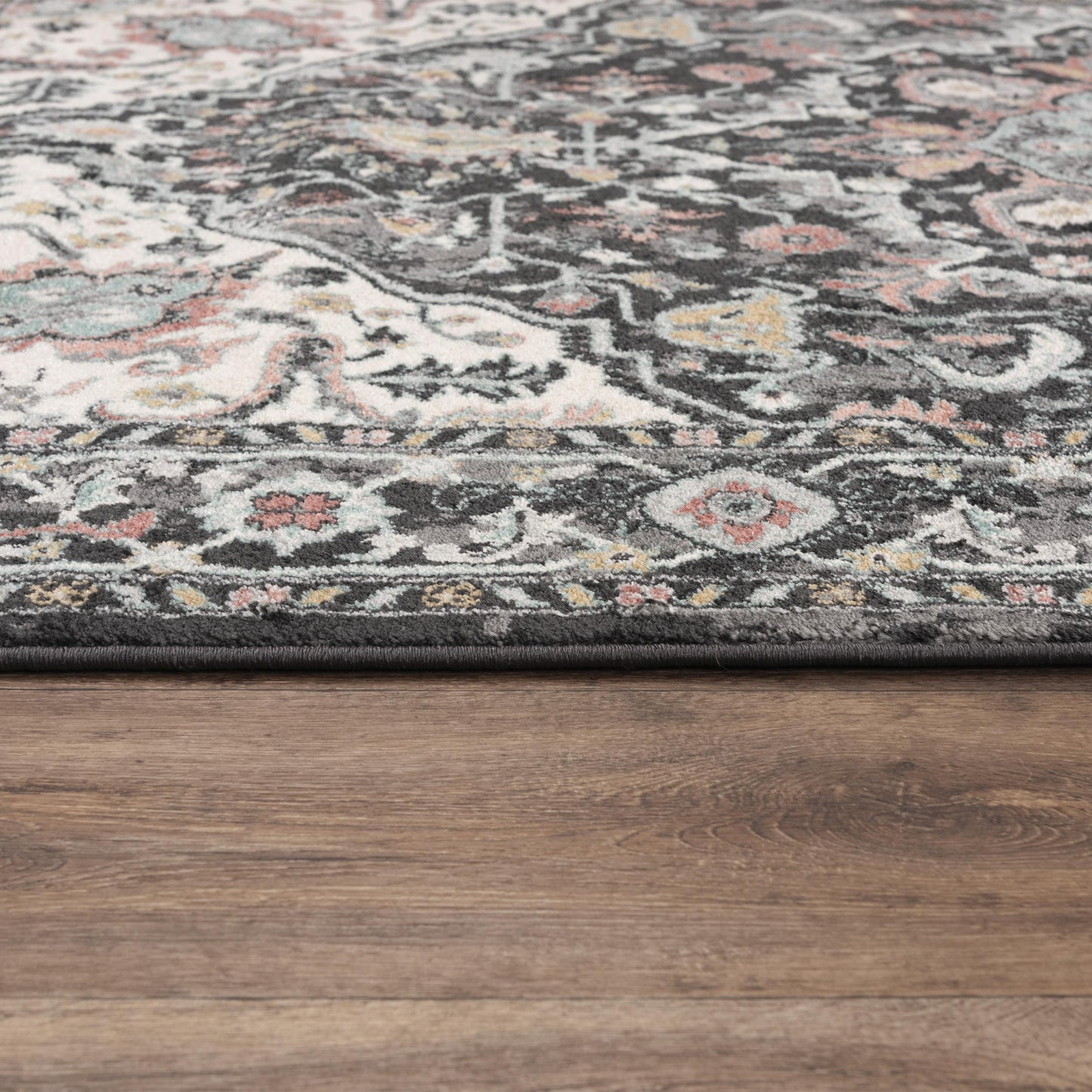 Odyssey ODY839 Charcoal Machine-Made Rug - Rizzy