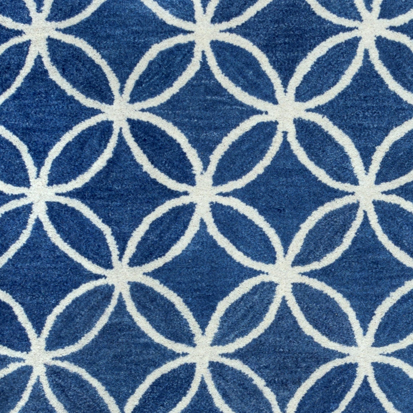Opus OP8120 Blue Hand-Tufted Rug - Rizzy