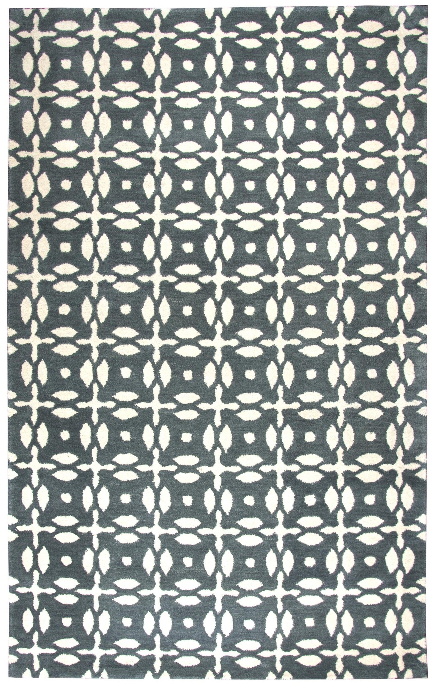 Opus OP8231 Gray Hand-Tufted Rug - Rizzy