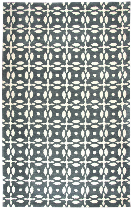 Opus OP8231 Gray Hand-Tufted Rug - Rizzy