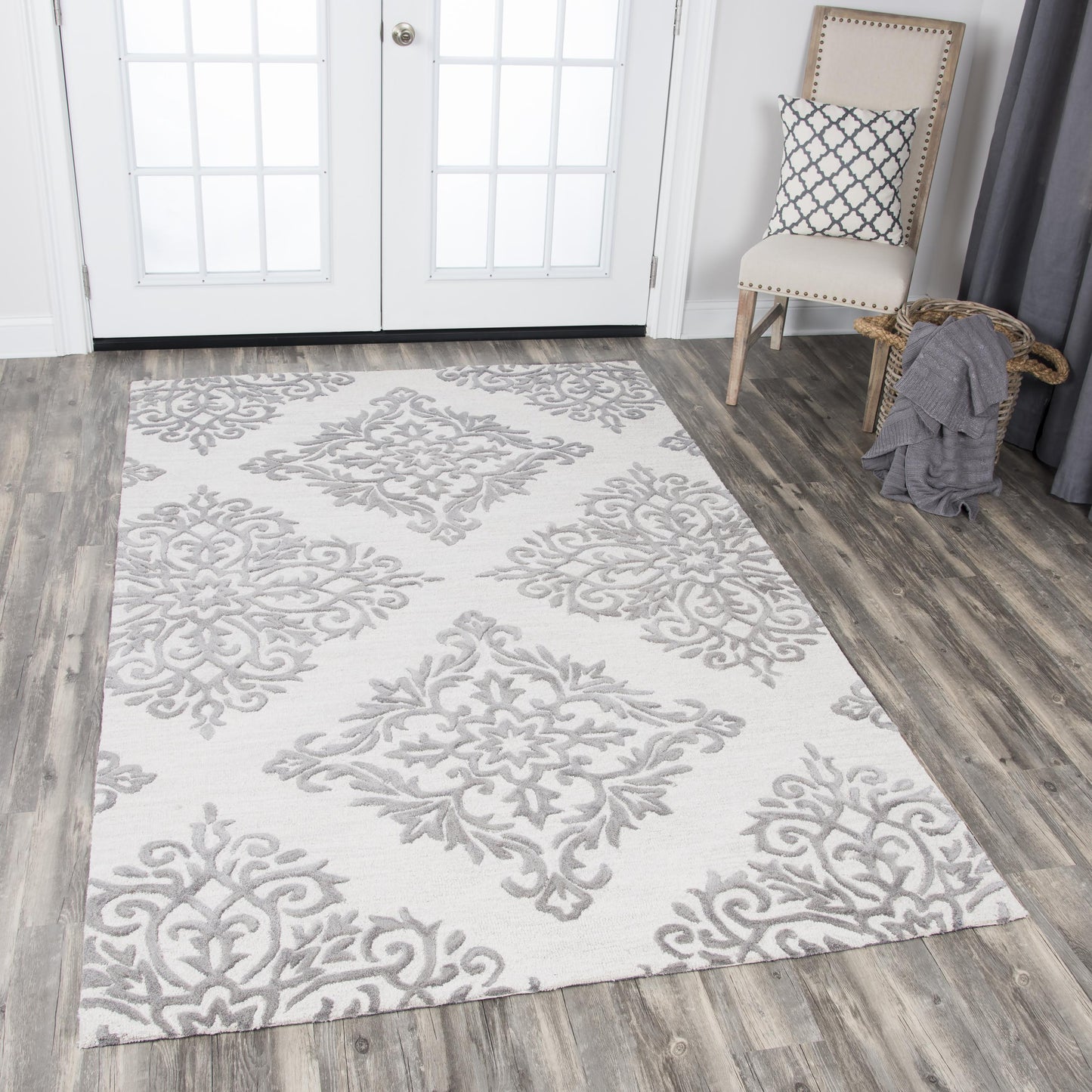 Opulent OU884A Natural  Hand-Tufted Rug - Rizzy