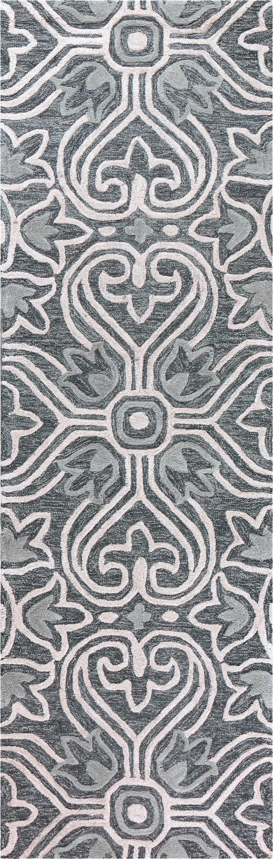Opulent OU957A Gray Hand Tufted Rug - Rizzy