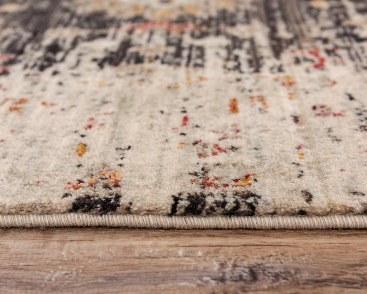 Ovation OVA102 Brown/Beige Hybrid Rug - Rizzy