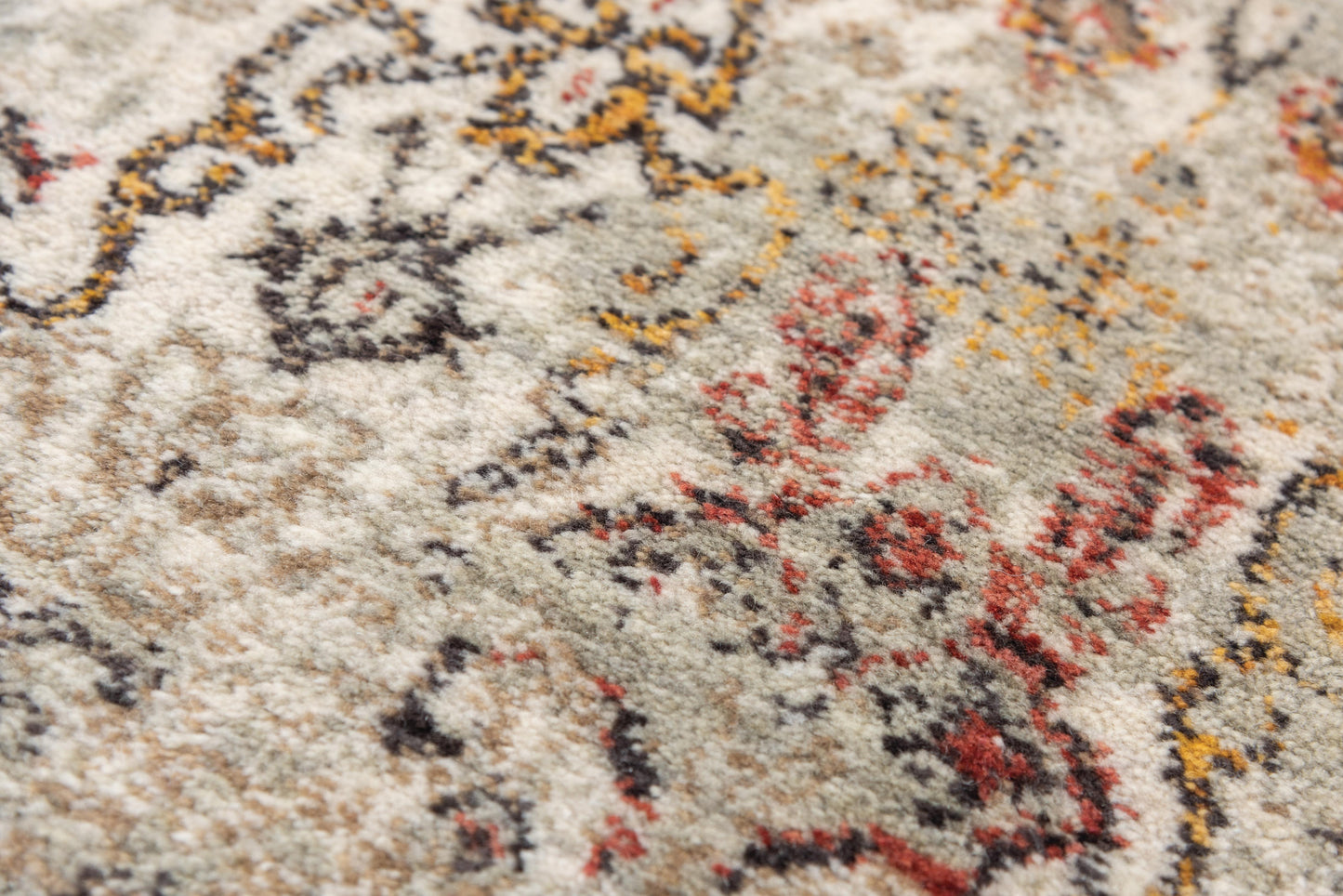 Ovation OVA108 Ivory/ Brown Hybrid Rug - Rizzy