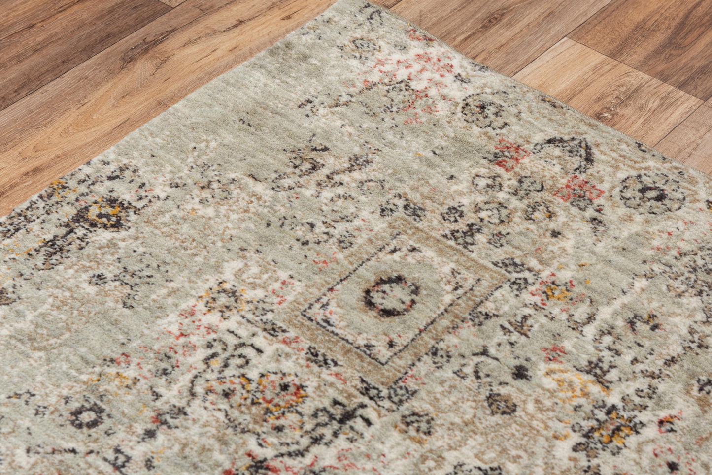 Ovation OVA108 Ivory/ Brown Hybrid Rug - Rizzy