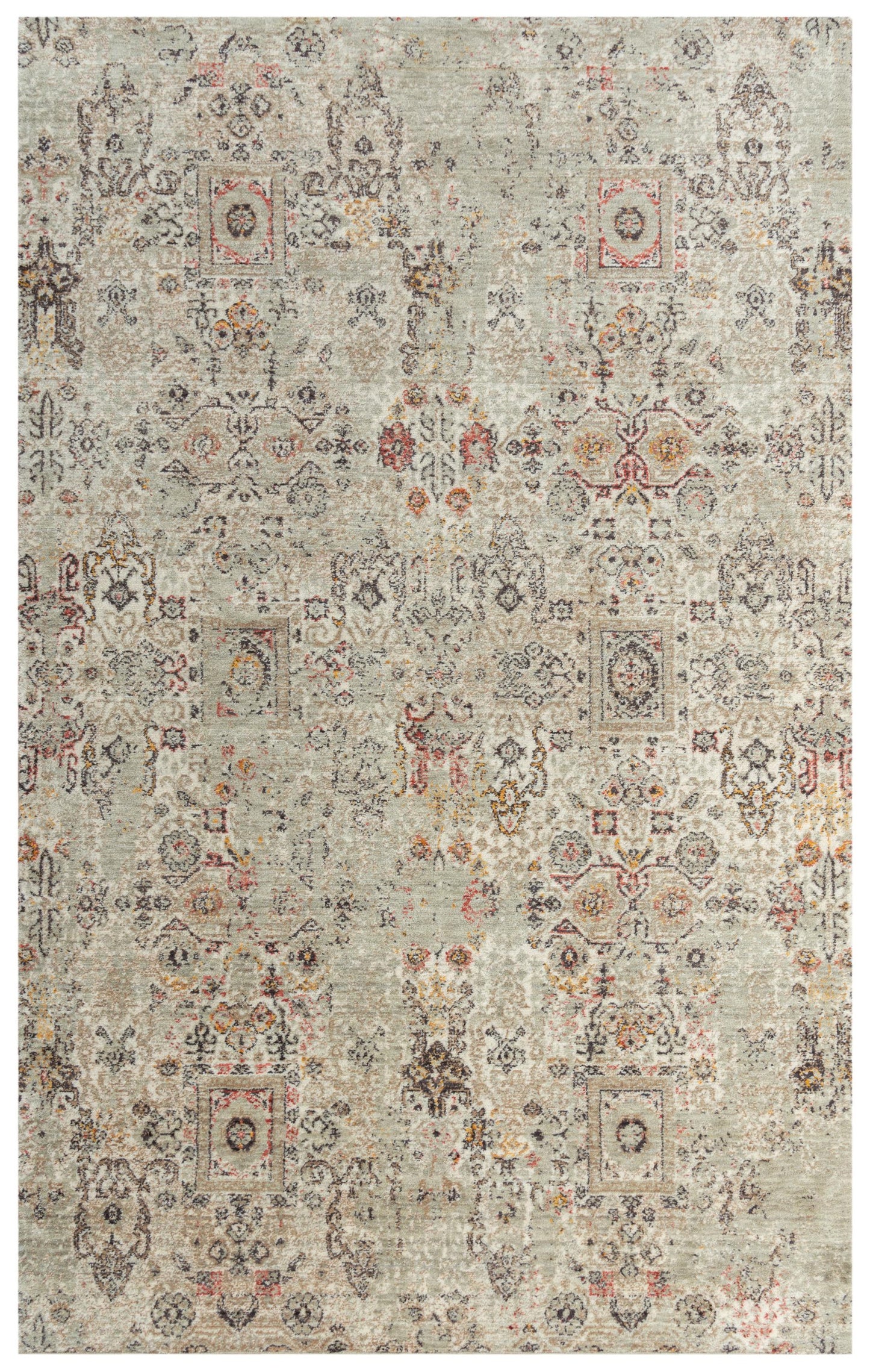 Ovation OVA108 Ivory/ Brown Hybrid Rug - Rizzy