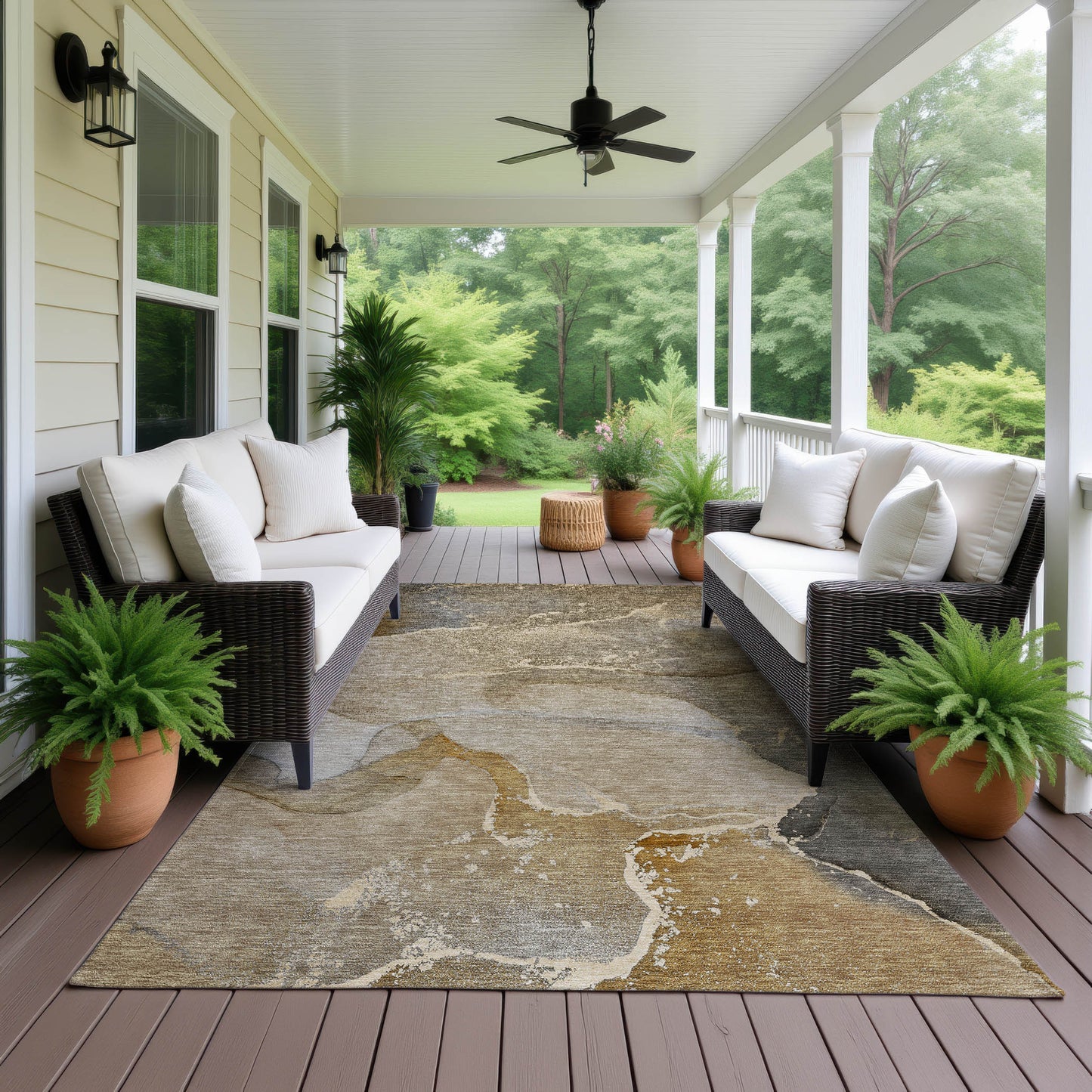 Machine Made Odyssey OY10 Chocolate - Dalyn Rugs