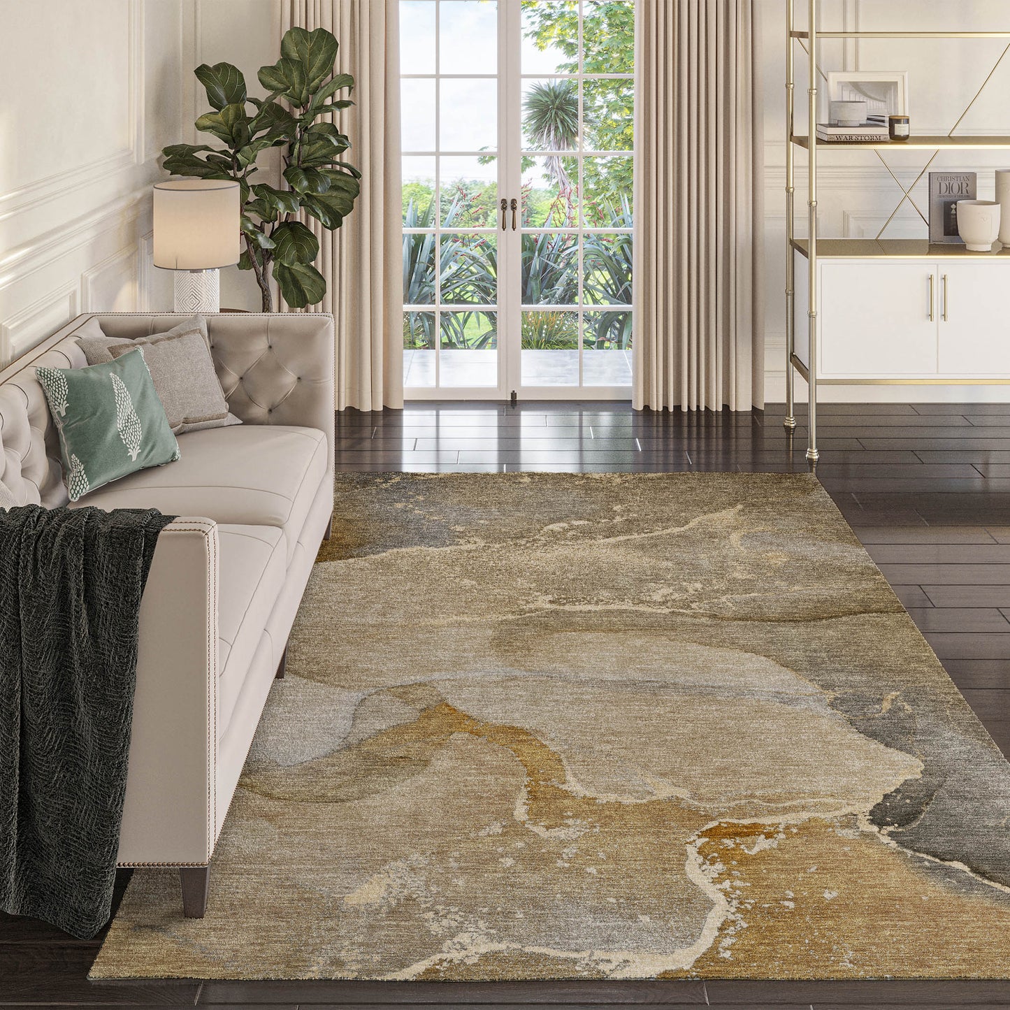 Machine Made Odyssey OY10 Chocolate - Dalyn Rugs