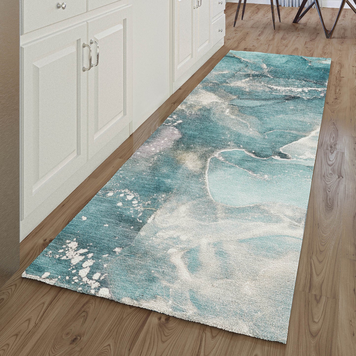 Machine Made Odyssey OY11 Teal - Dalyn Rugs
