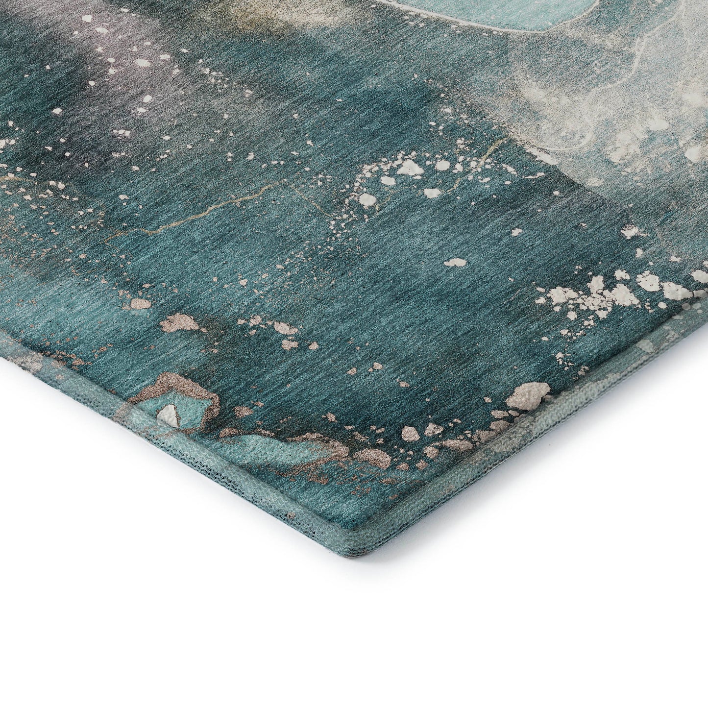 Machine Made Odyssey OY11 Teal - Dalyn Rugs