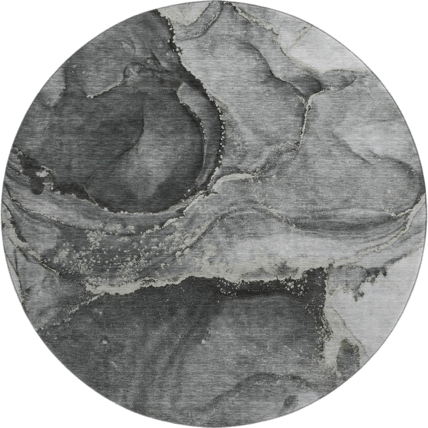 Machine Made Odyssey OY14 Charcoal - Dalyn Rugs