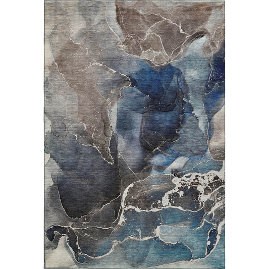 Machine Made Odyssey OY3 Blue - Dalyn Rugs