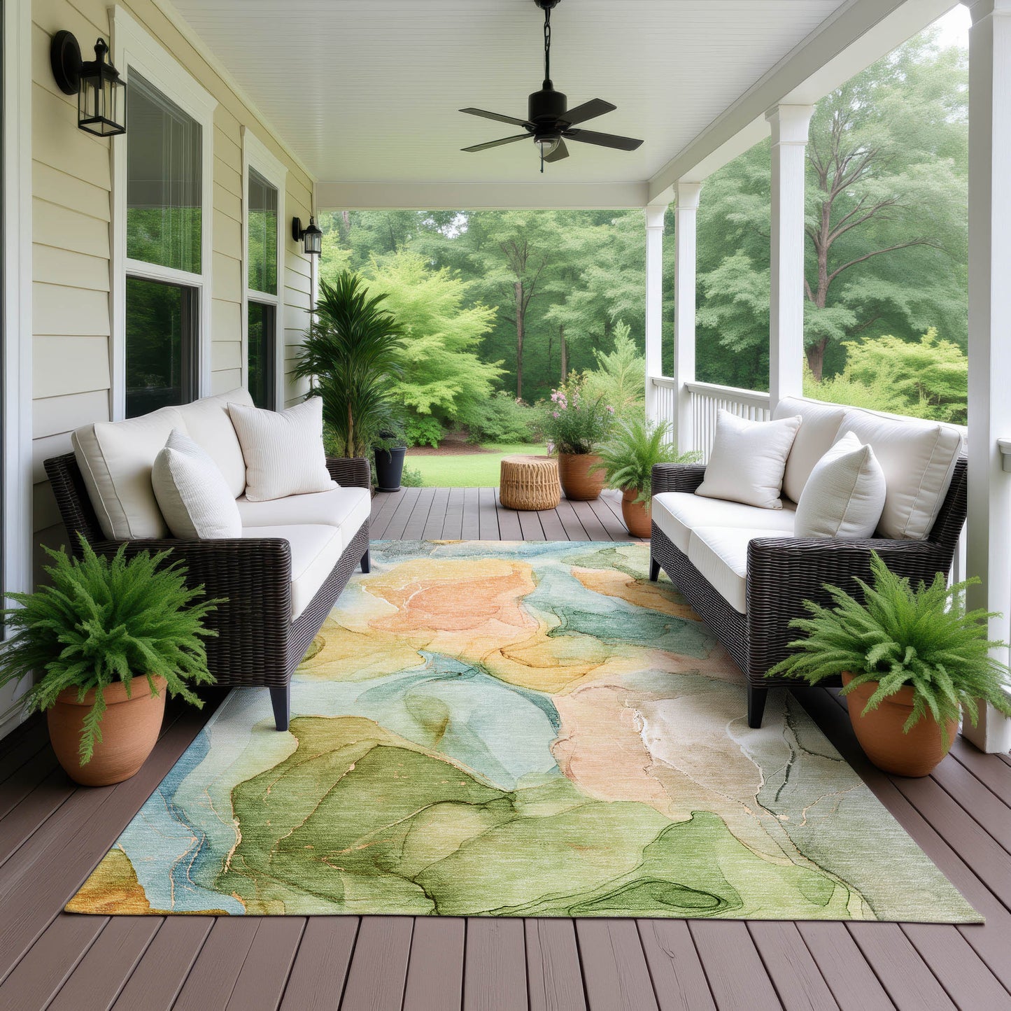 Machine Made Odyssey OY4 Beige - Dalyn Rugs