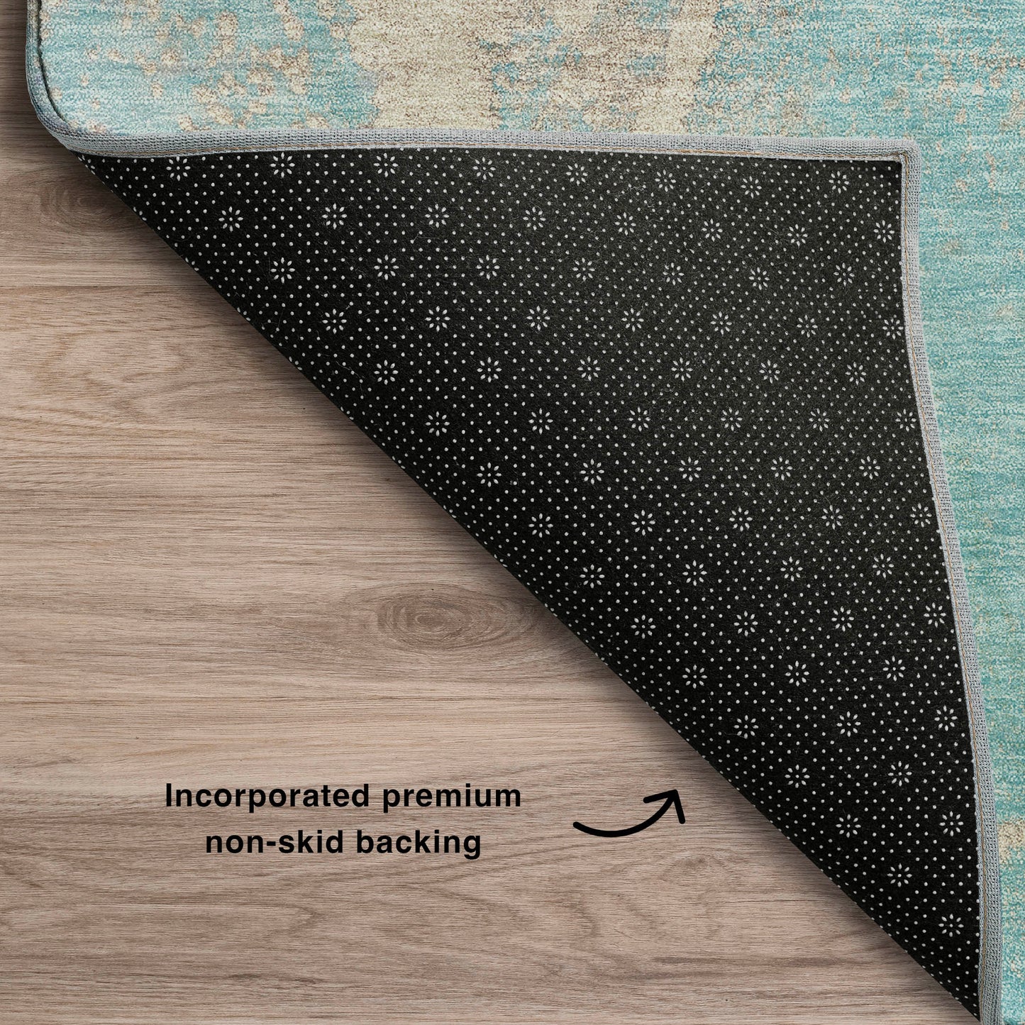 Machine Made Odyssey OY7 Teal - Dalyn Rugs