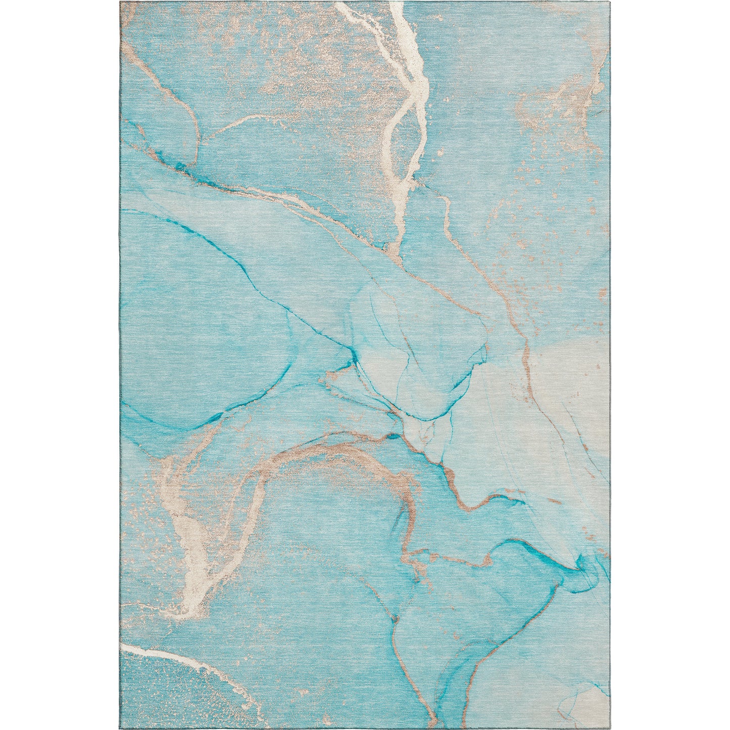 Machine Made Odyssey OY7 Teal - Dalyn Rugs