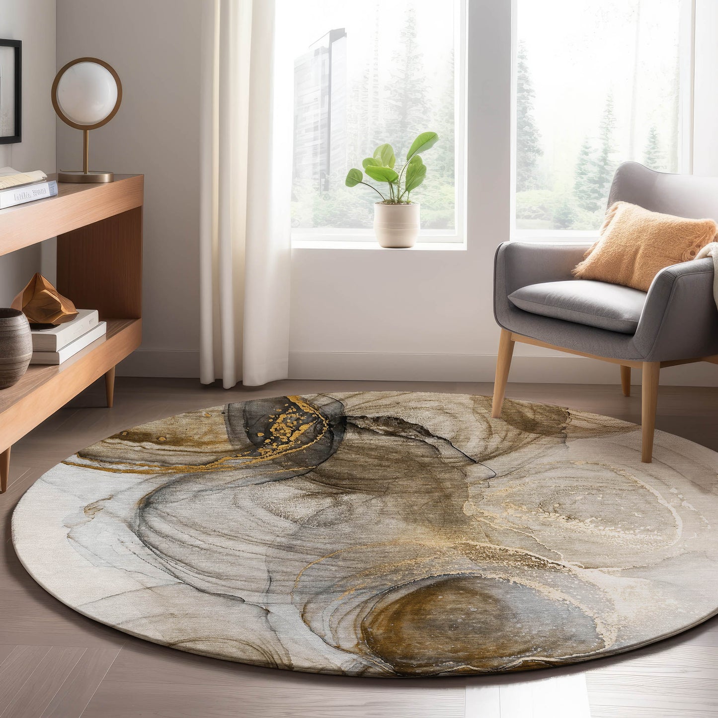 Machine Made Odyssey OY9 Beige - Dalyn Rugs