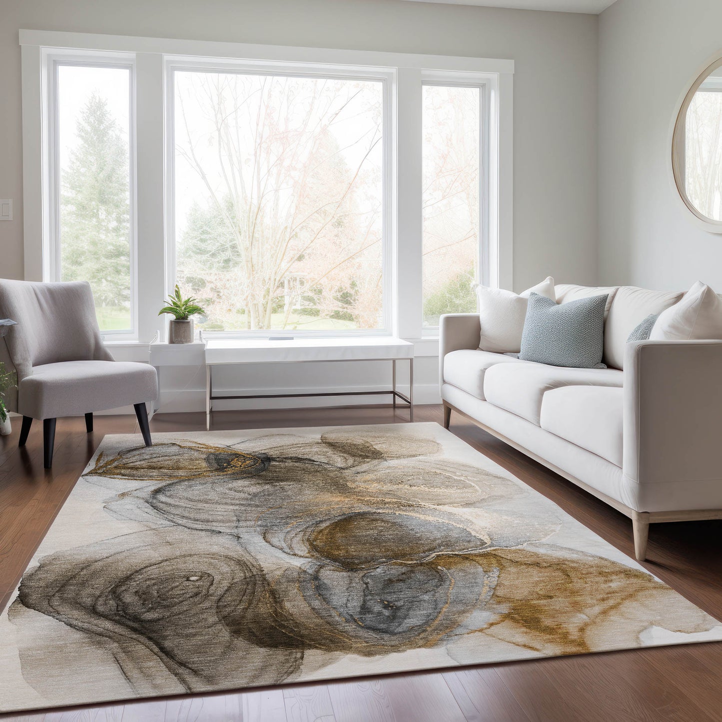 Machine Made Odyssey OY9 Beige - Dalyn Rugs