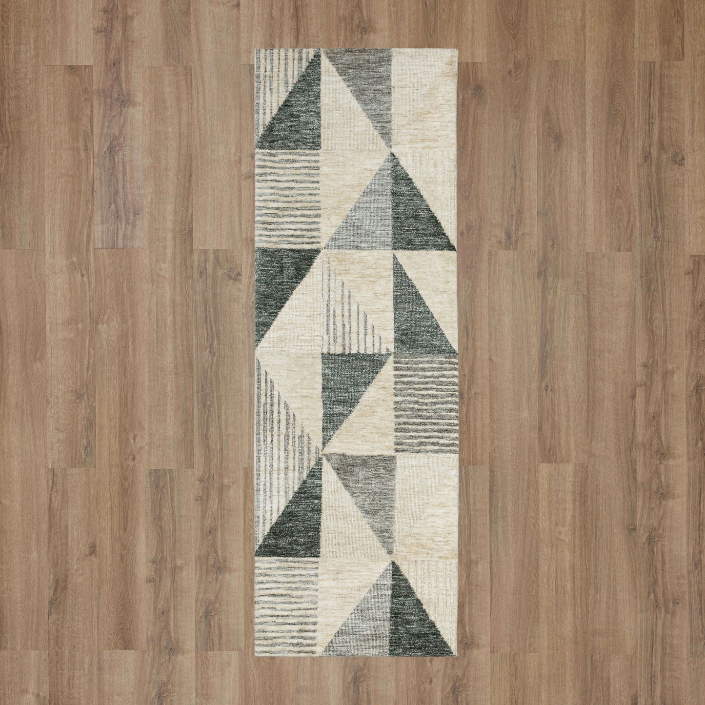 Karastan Rugs Oblique Tan Area Rug