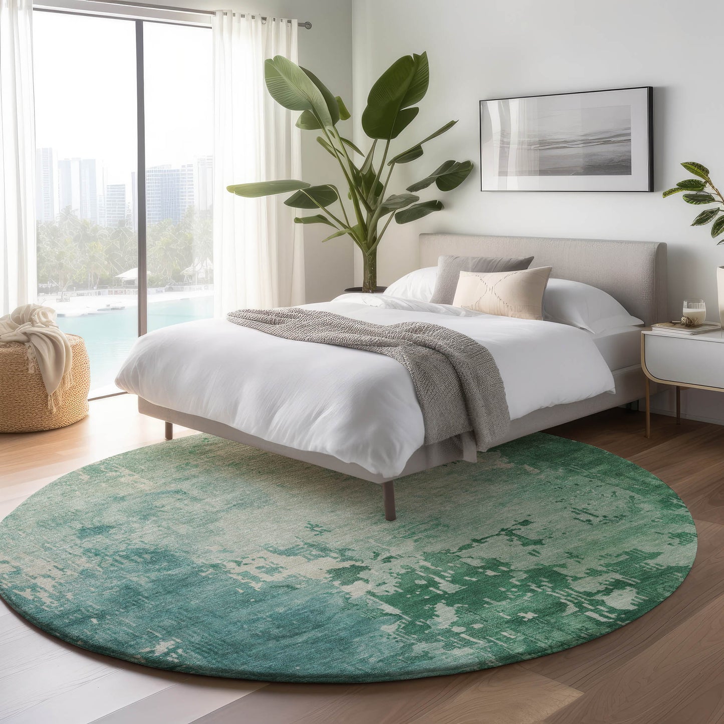 Machine Made Pacifica PA11 Emerald - Dalyn Rugs