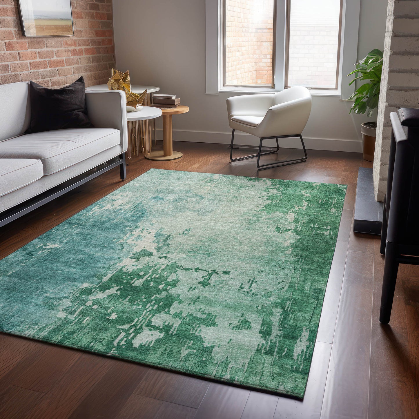 Machine Made Pacifica PA11 Emerald - Dalyn Rugs