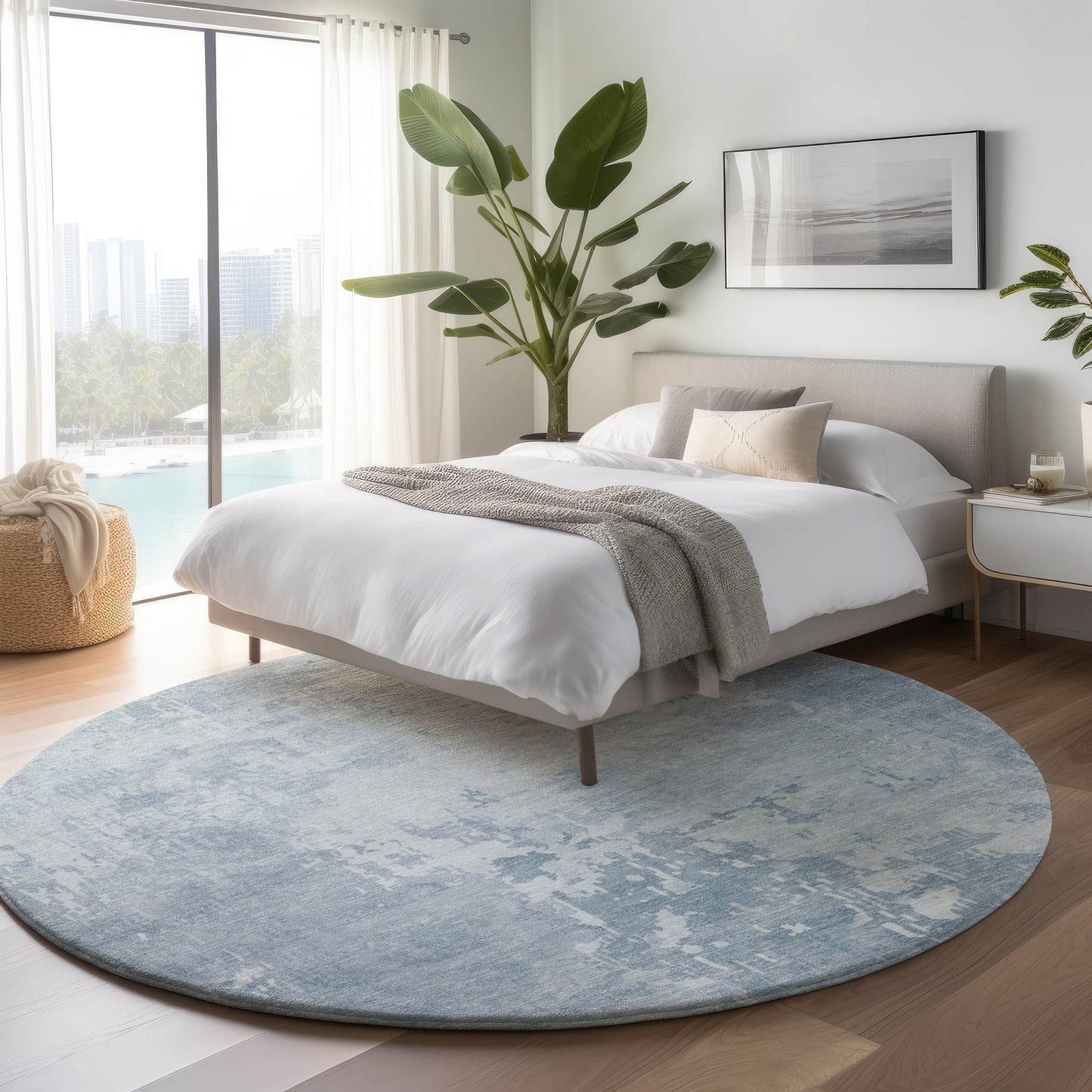 Machine Made Pacifica PA11 Sky - Dalyn Rugs