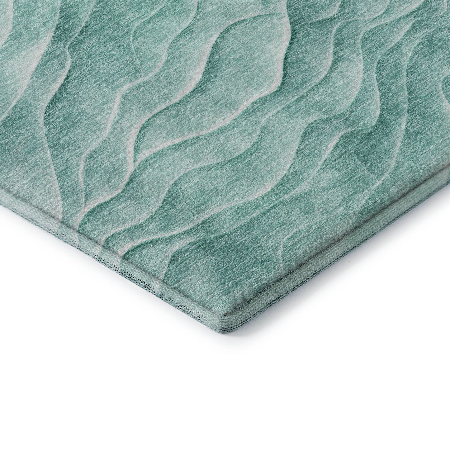 Machine Made Pacifica PA1 Aqua - Dalyn Rugs