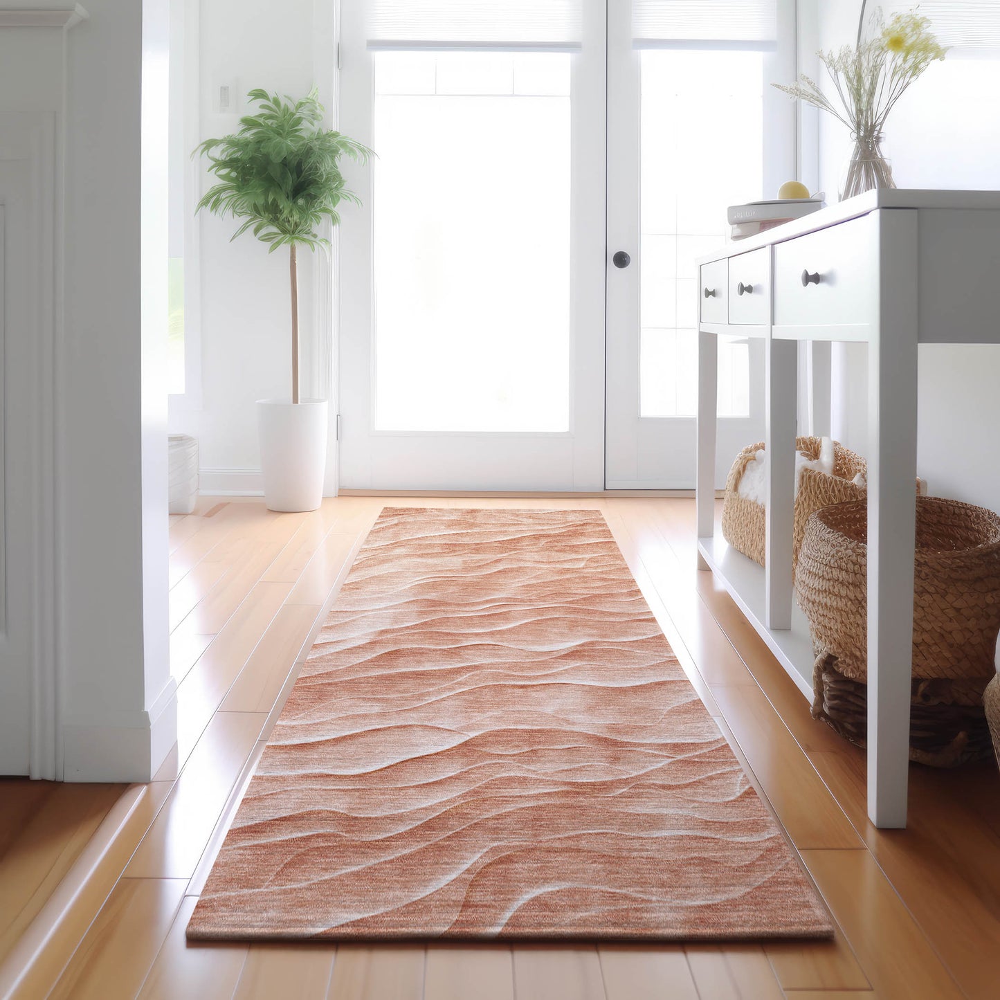 Machine Made Pacifica PA1 Coral - Dalyn Rugs