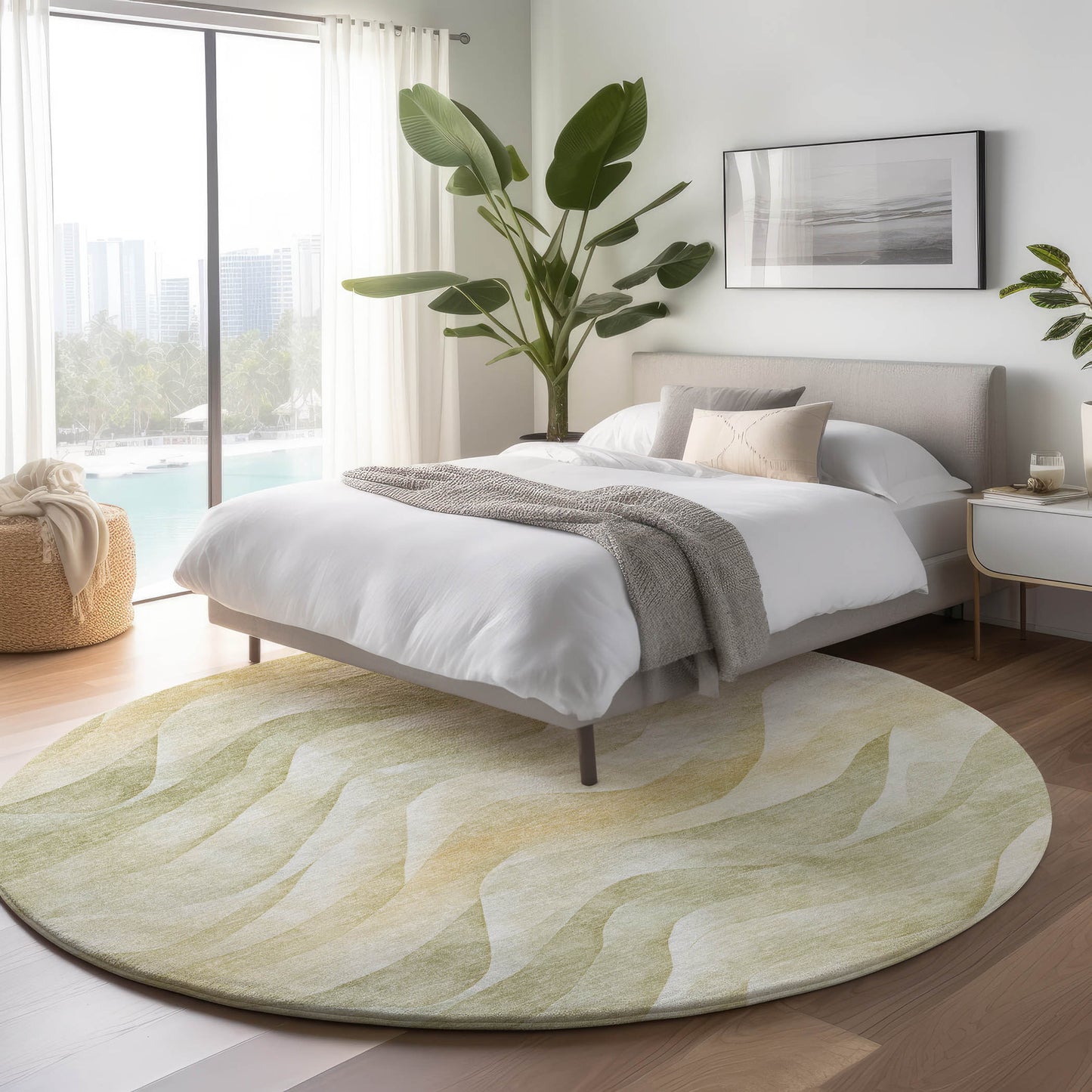 Machine Made Pacifica PA3 Aloe - Dalyn Rugs