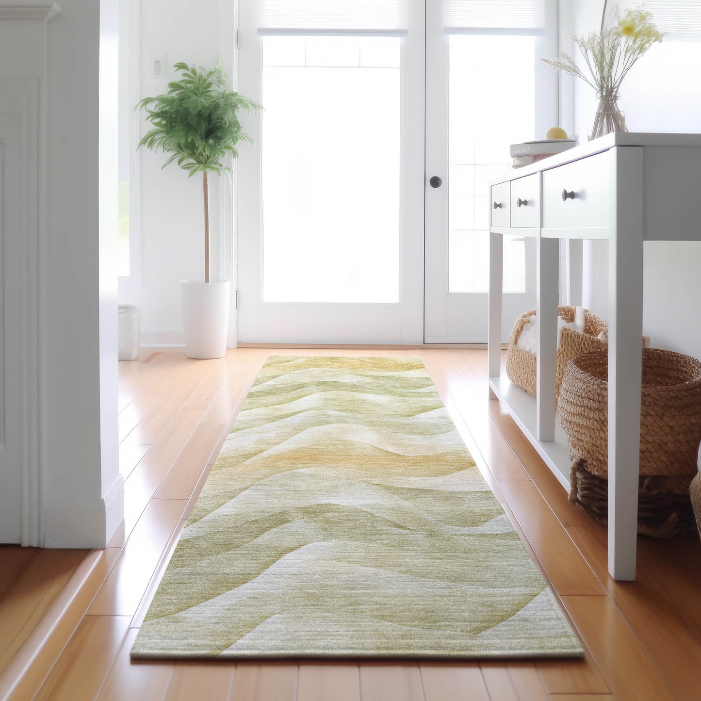 Machine Made Pacifica PA3 Aloe - Dalyn Rugs