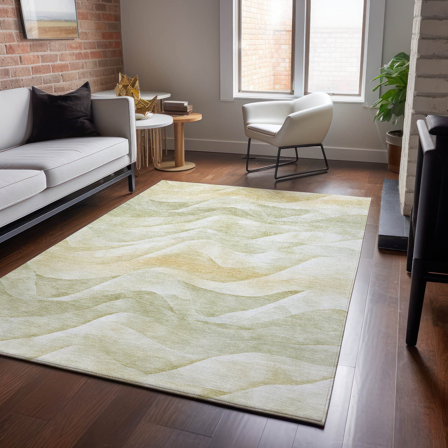 Machine Made Pacifica PA3 Aloe - Dalyn Rugs