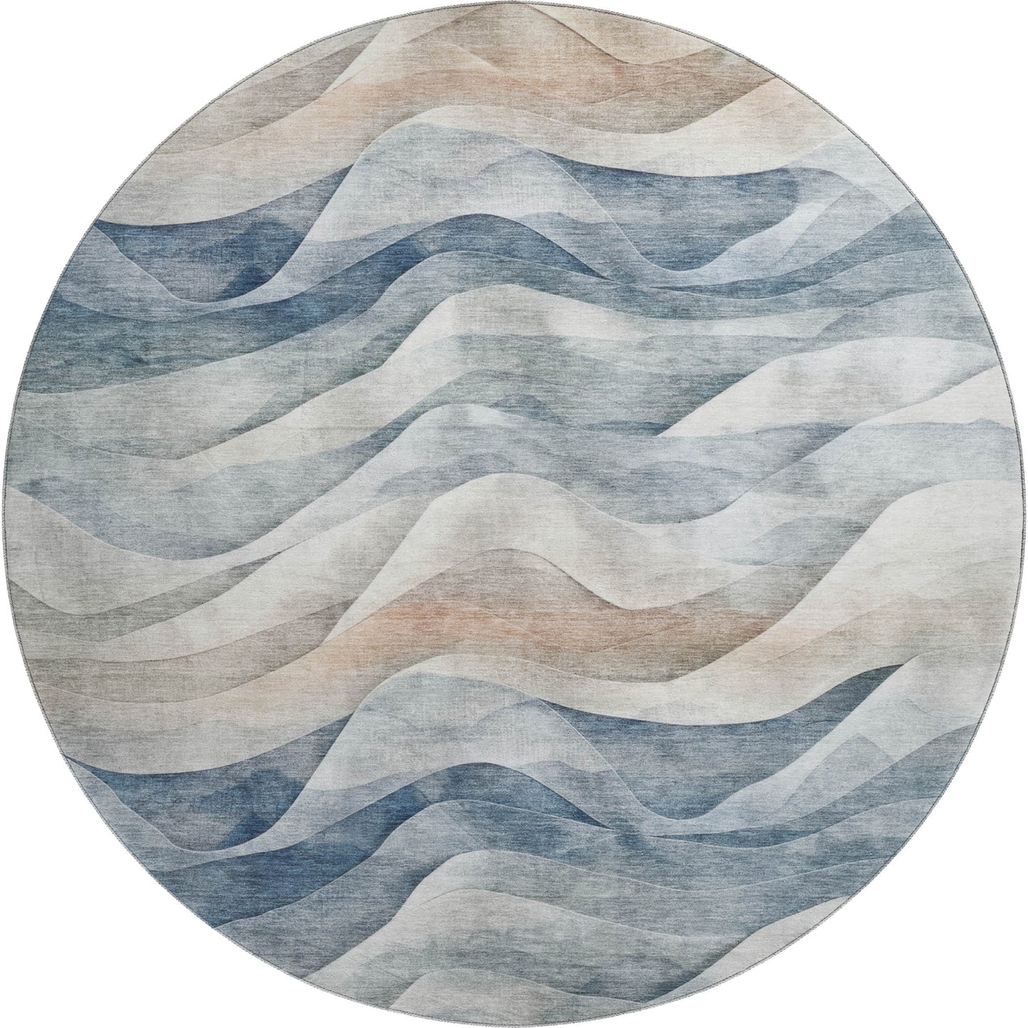 Machine Made Pacifica PA3 Blue - Dalyn Rugs