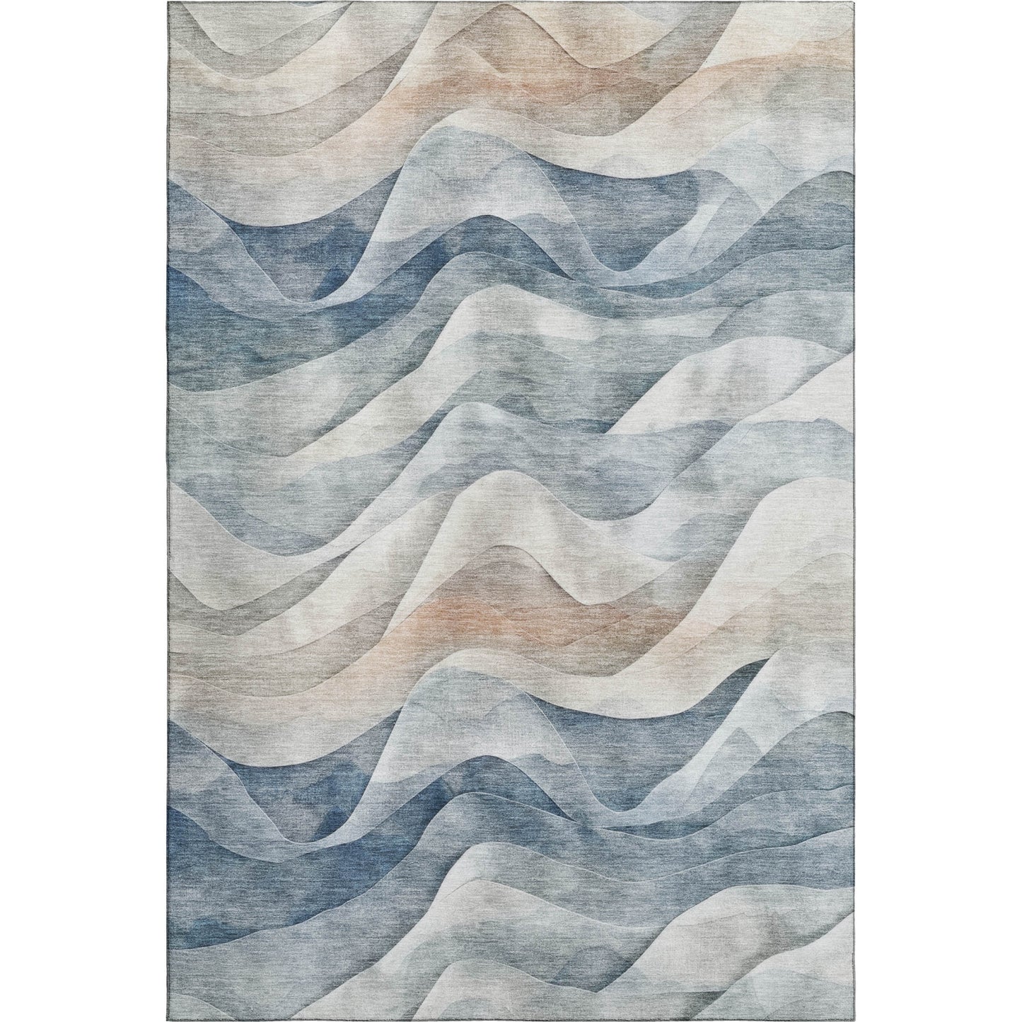 Machine Made Pacifica PA3 Blue - Dalyn Rugs