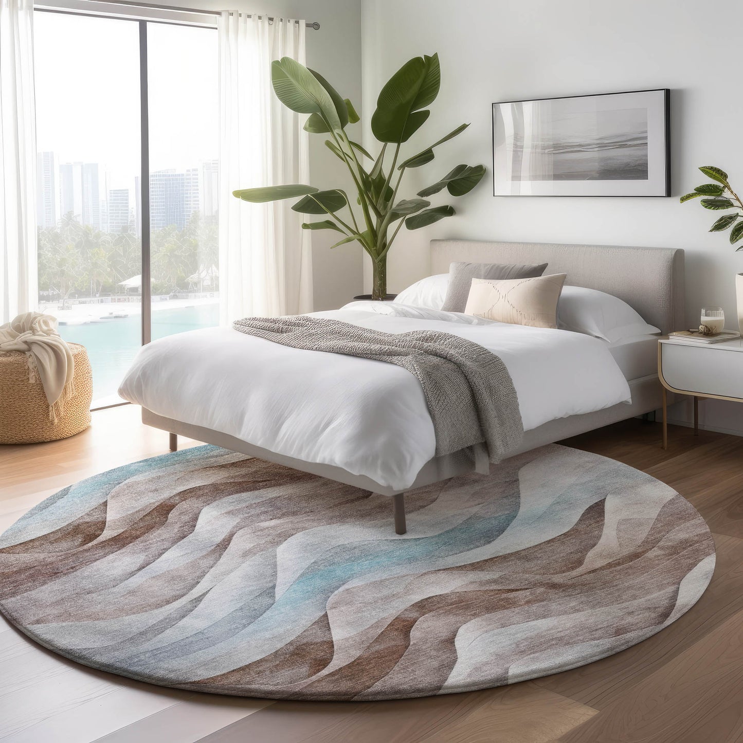 Machine Made Pacifica PA3 Mocha - Dalyn Rugs