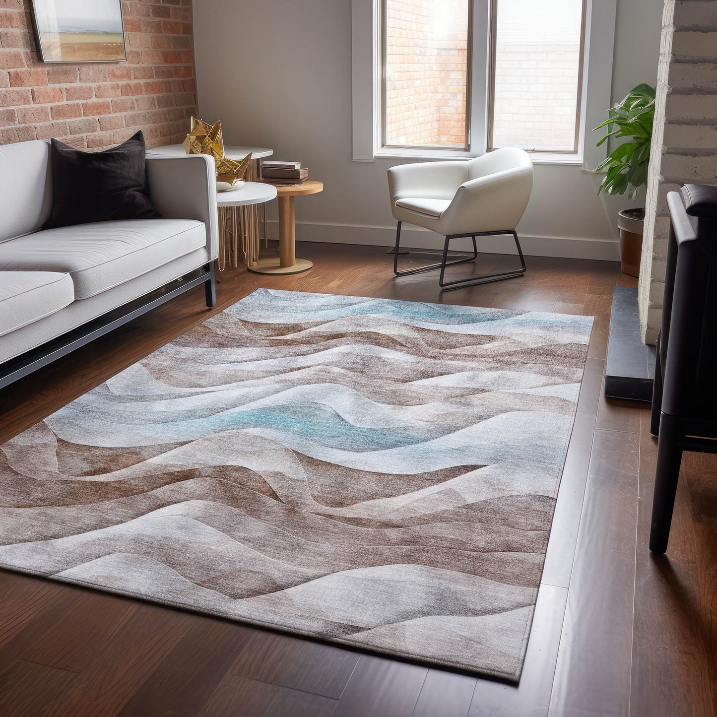 Machine Made Pacifica PA3 Mocha - Dalyn Rugs