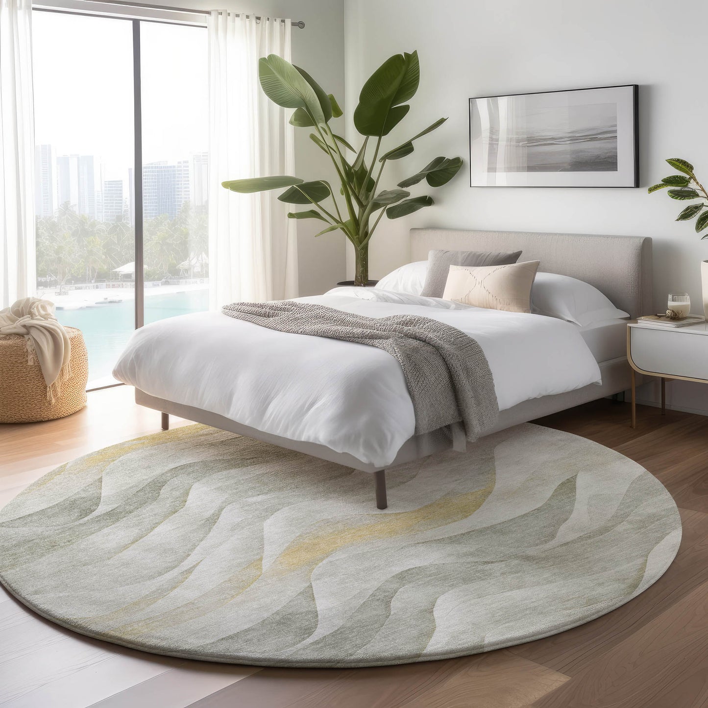 Machine Made Pacifica PA3 Silver - Dalyn Rugs