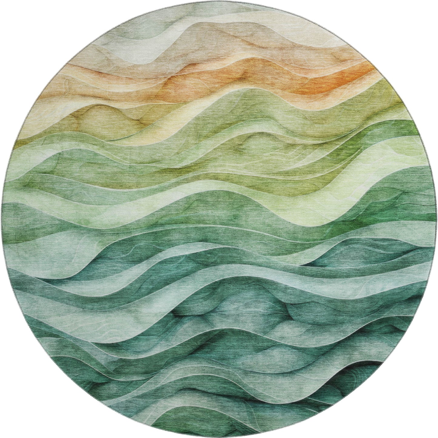 Machine Made Pacifica PA4 Teal - Dalyn Rugs