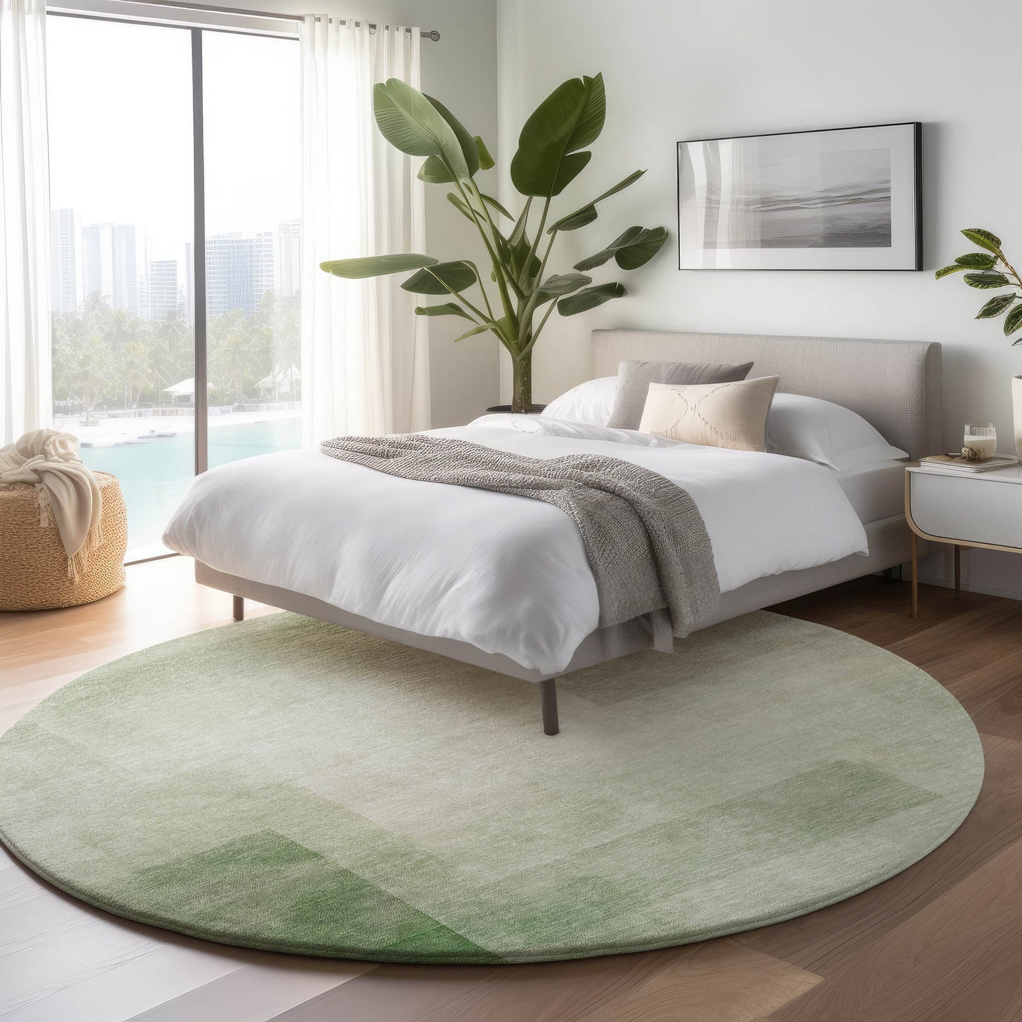 Machine Made Pacifica PA5 Aloe - Dalyn Rugs