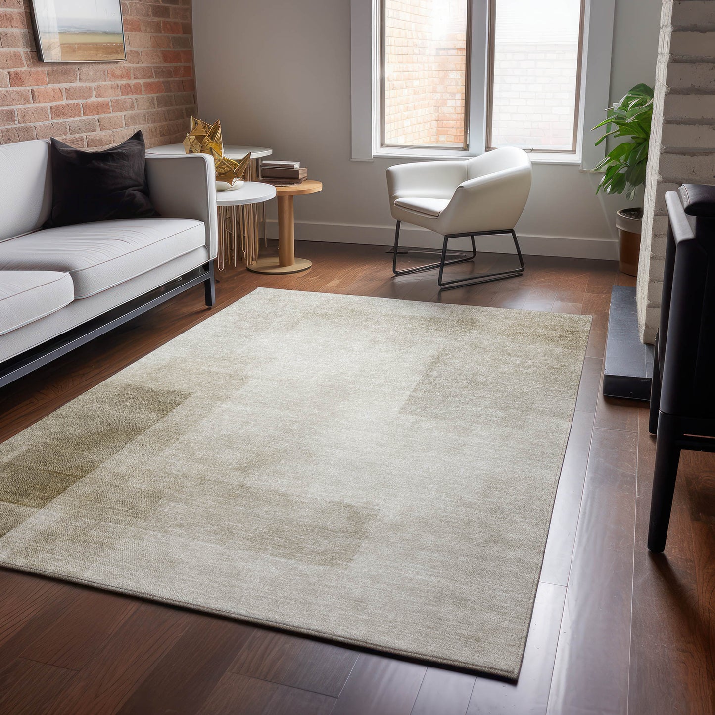 Machine Made Pacifica PA5 Khaki - Dalyn Rugs