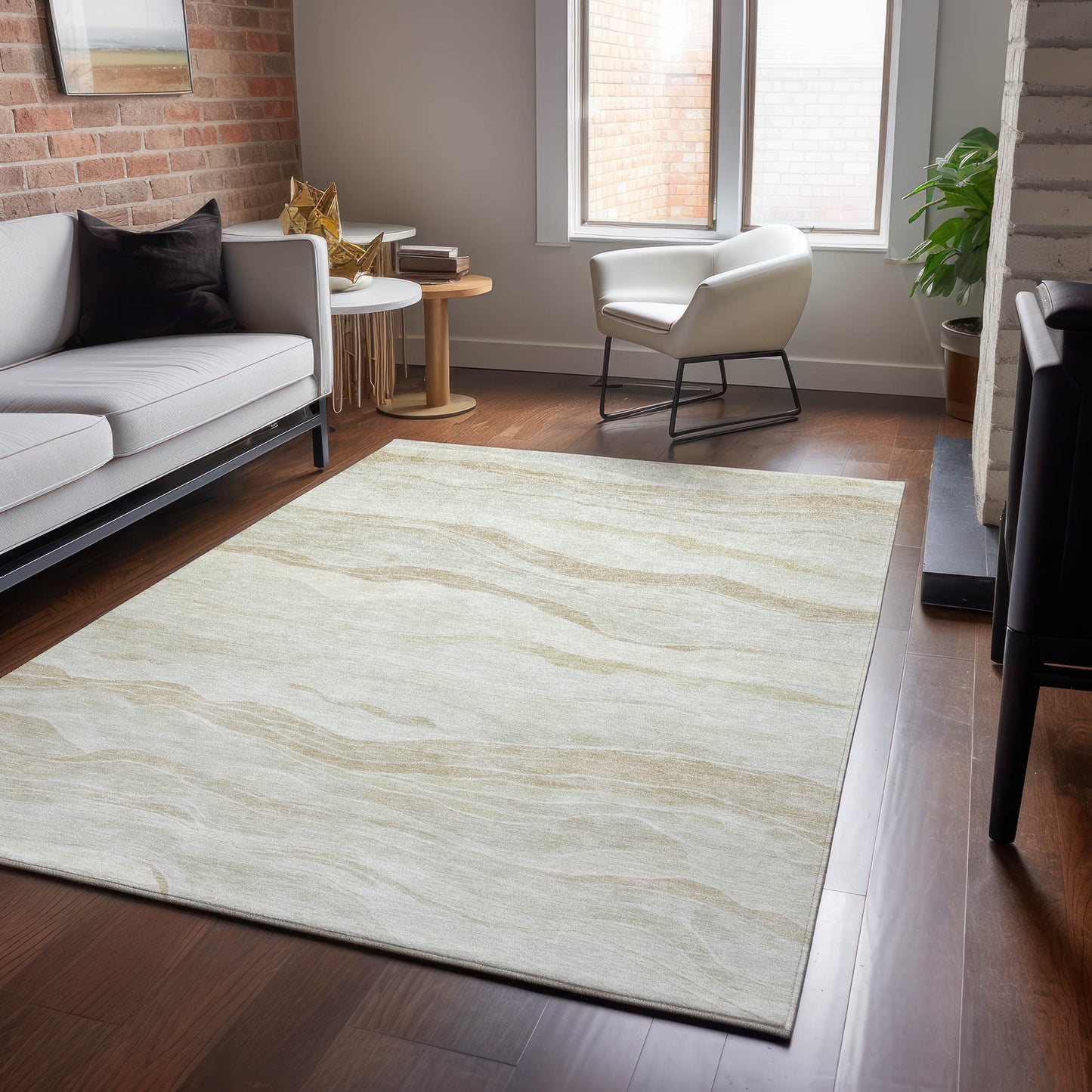 Machine Made Pacifica PA6 Beige - Dalyn Rugs